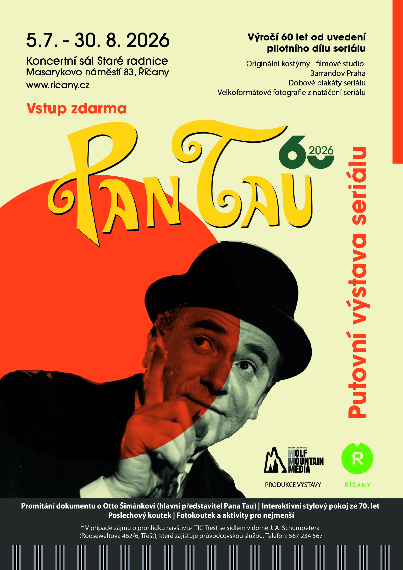 Pan Tau - Plakát Červenec