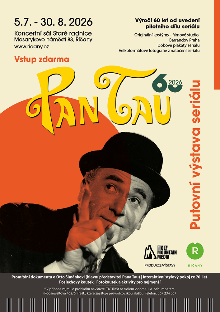 Pan Tau - Plakát Červenec